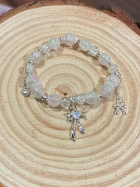💖5 for $25😻 Glass Beaded Stretch Bracelet Set